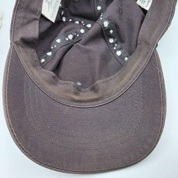 SeaWorld Orca Kids Adjustable Cap Black Embroidered Shamu Baseball Hat Unisex - Picture 9 of 10